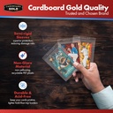 Cardboard Gold: Card Saver 1 - Semi Rigid Sleeves Protectors - PSA - BGS - Graded Card Submissions (x200)