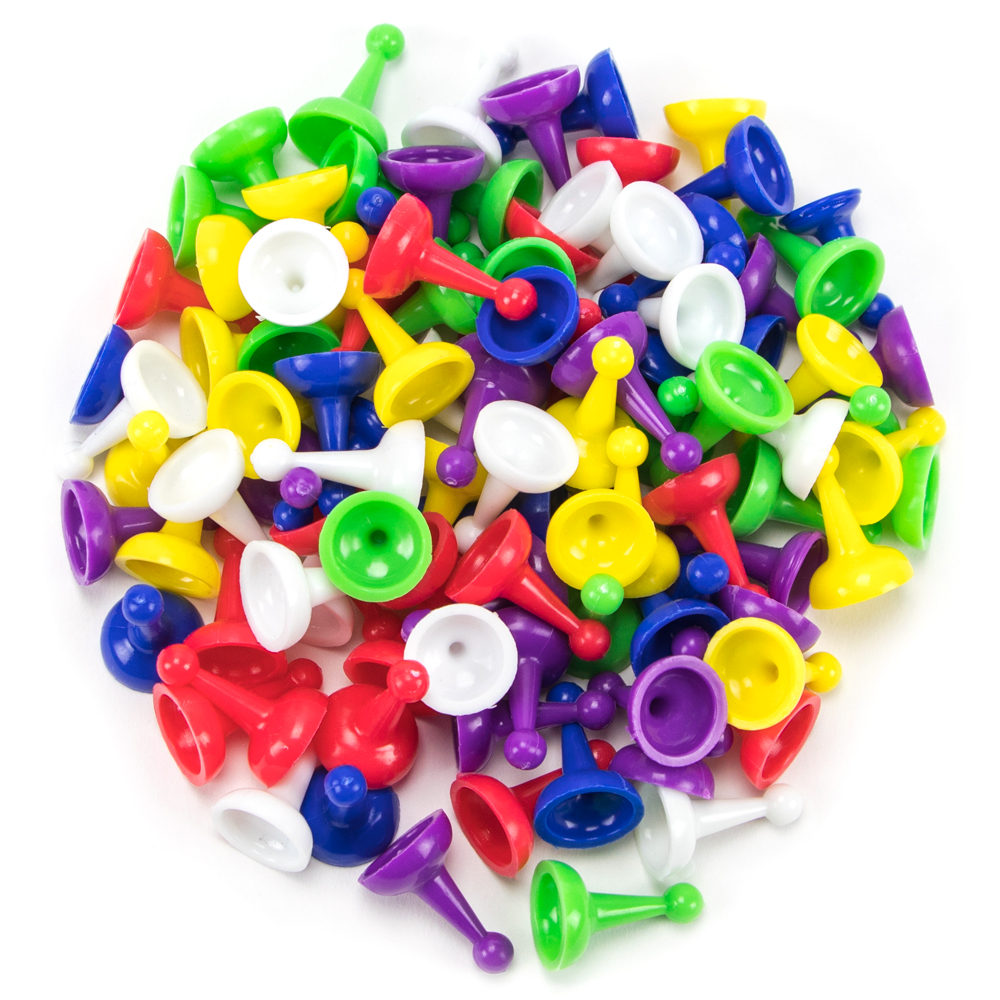 Accessories Board Games: Generic -Assorted Game Pawns (x30)