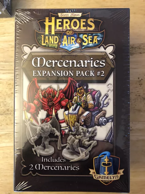 Heroes of Land, Air, and Sea - Mercenary Pack 02 