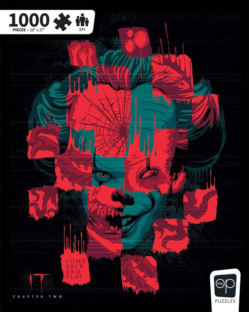 Jigsaw Puzzle: The OP - IT Chapter Two - Faces of Pennywise [1000 Pieces] 