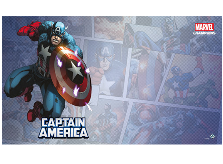 Marvel LCG - Playmat - Captain America 