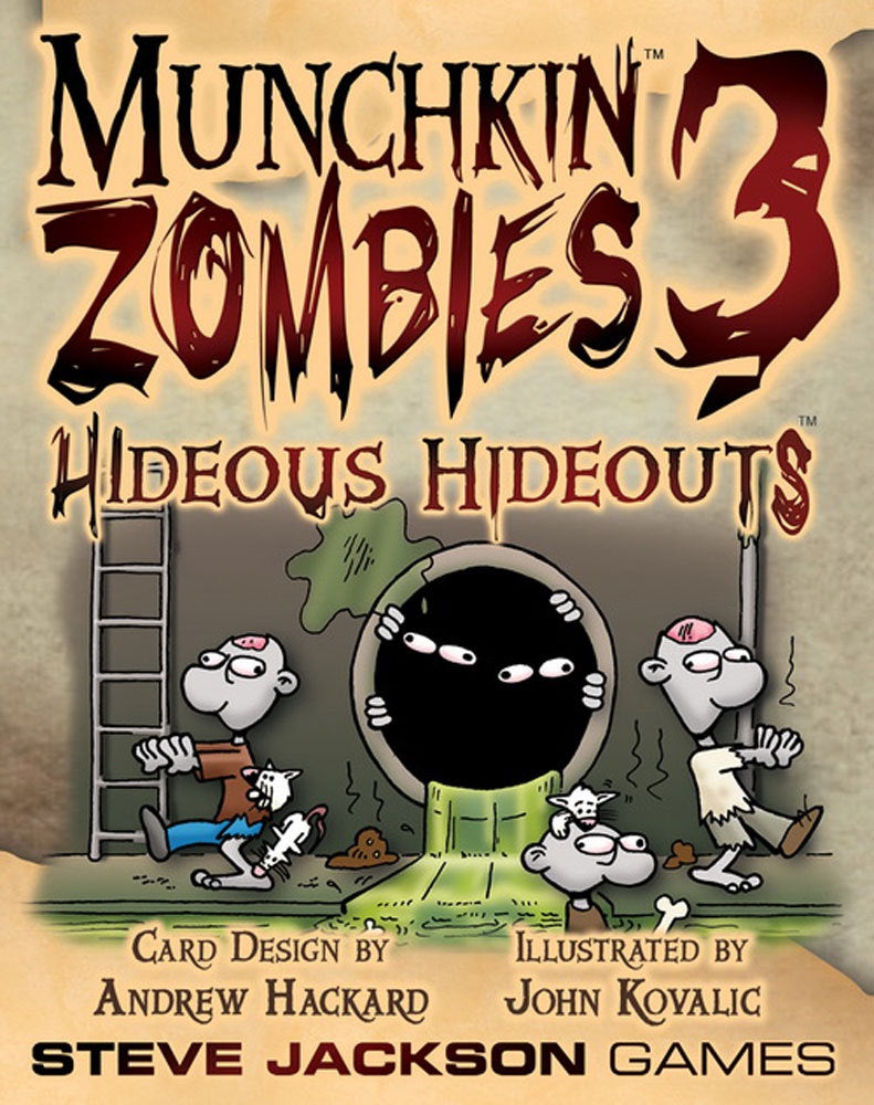 Munchkin: Zombies - Vol: 03 - Hideous Hideouts 