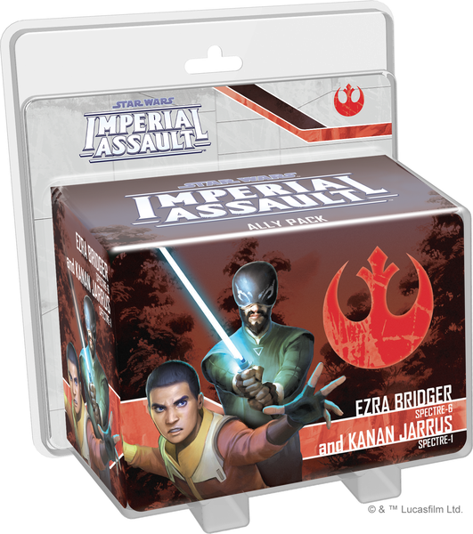 Star Wars: Imperial Assault - Ezra Bridger and Kanan Jarrus [Ally] 