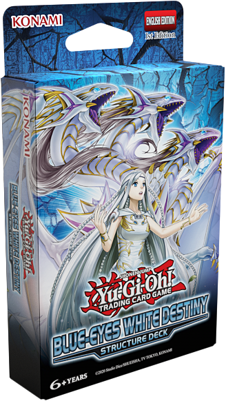 Yu-Gi-Oh! TCG: Structure Deck: Blue-Eyes White Destiny Unlimited Reprint (Deck)
