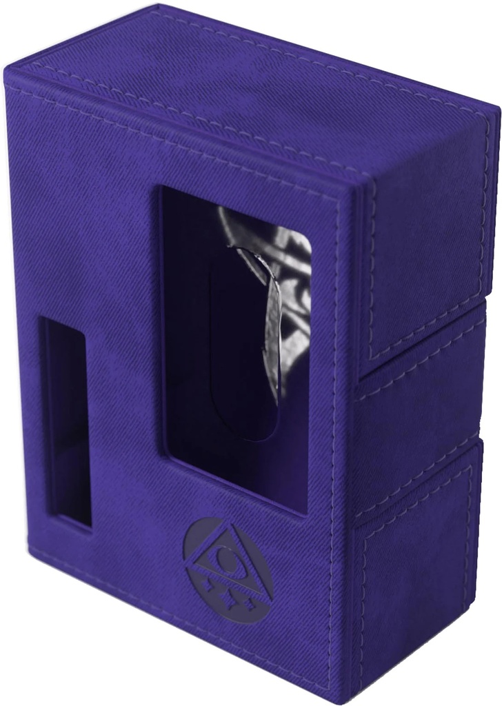 Deck Box: Gamegenic - Arkham Horror Investigator Deck Tome Mystique - Purple