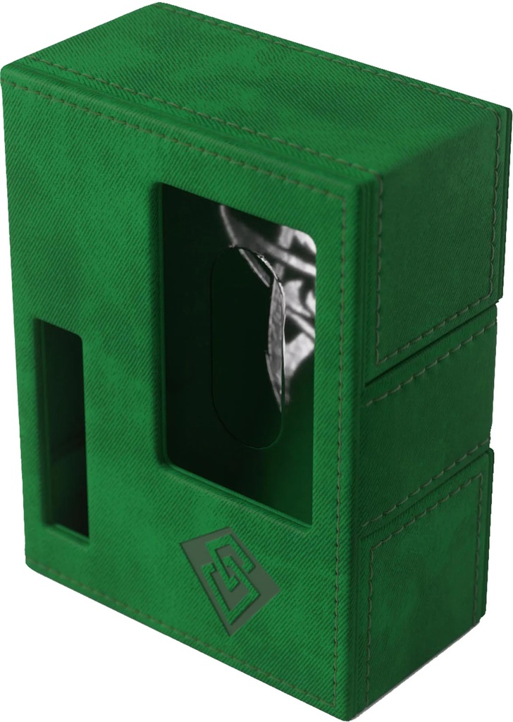 Deck Box: Gamegenic - Arkham Horror Investigator Deck Tome Rouge - Green