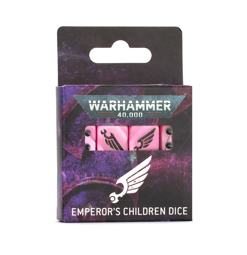 WH 40K: Emperor's Children - Dice Set