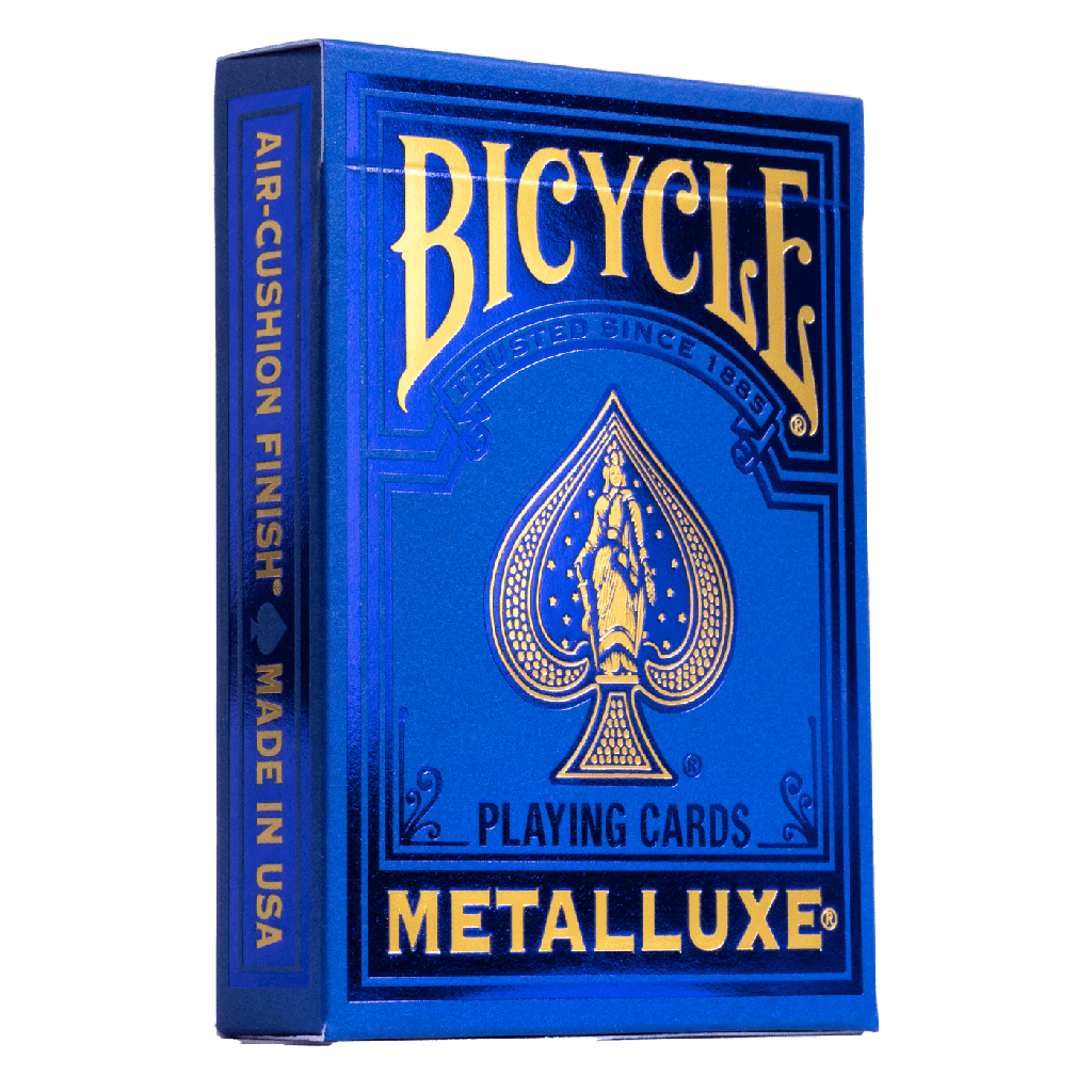 Playing Cards: Bicycle - Metalluxe Blue (Damaged)