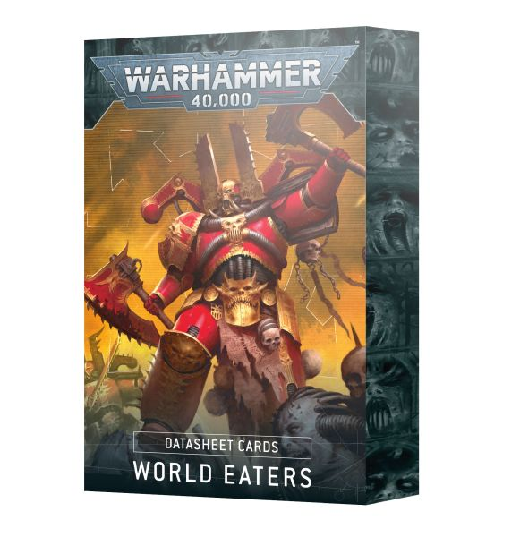 WH 40K: World Eaters - Datasheet Cards 