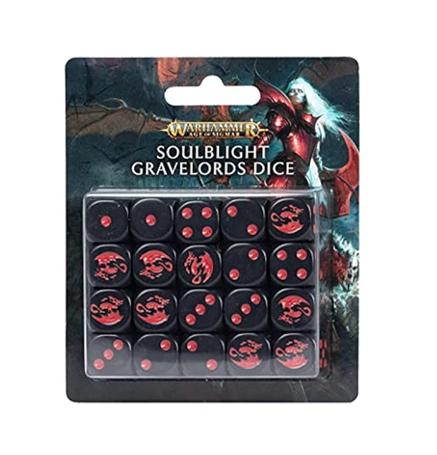 WH AoS: Soulblight Gravelords - Dice set