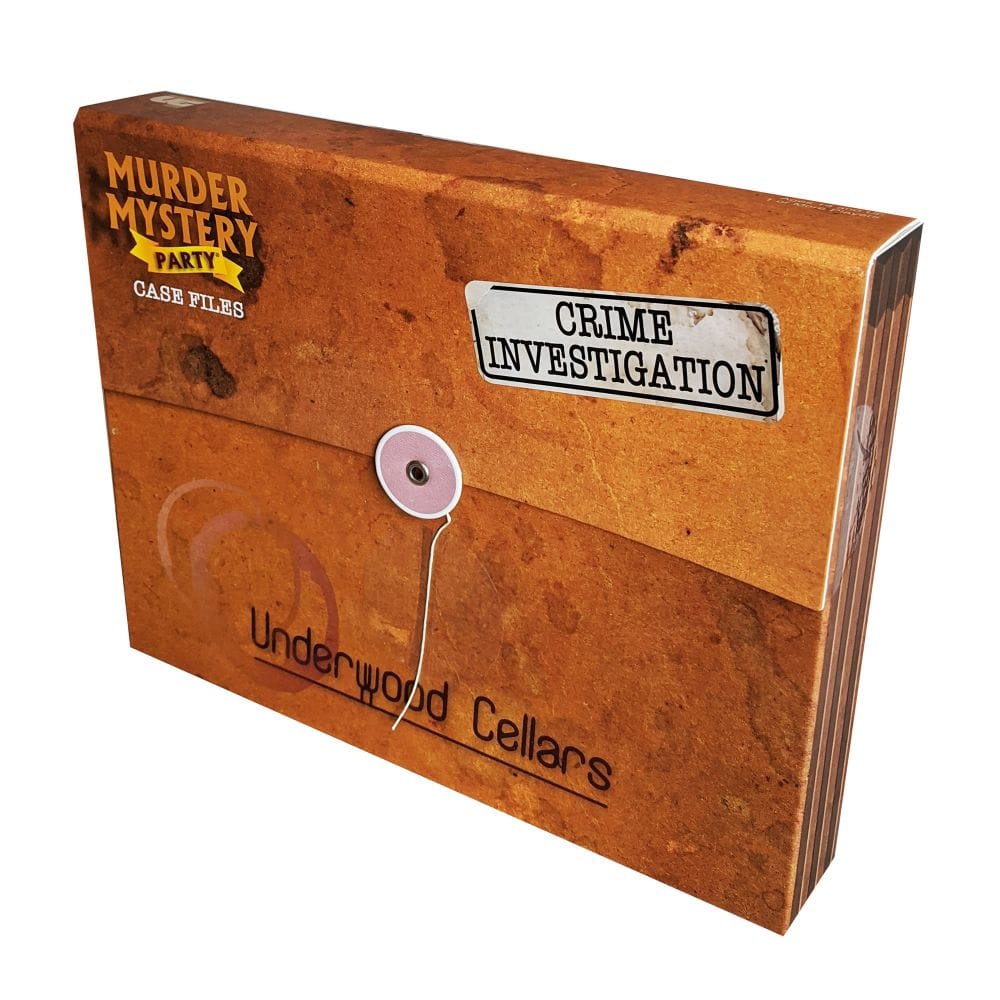 Murder Mystery Party Case Files: Underwood Cellars