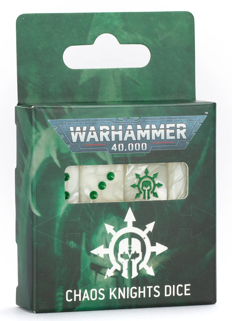 WH 40K: Chaos Knights - Dice Set [10th Ed.]