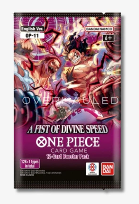 One Piece TCG: A Fist Of Divine Speed OP11 [Booster]