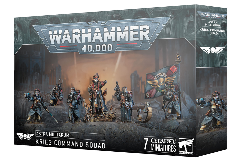 WH 40K: Astra Militarum - Krieg Command Squad