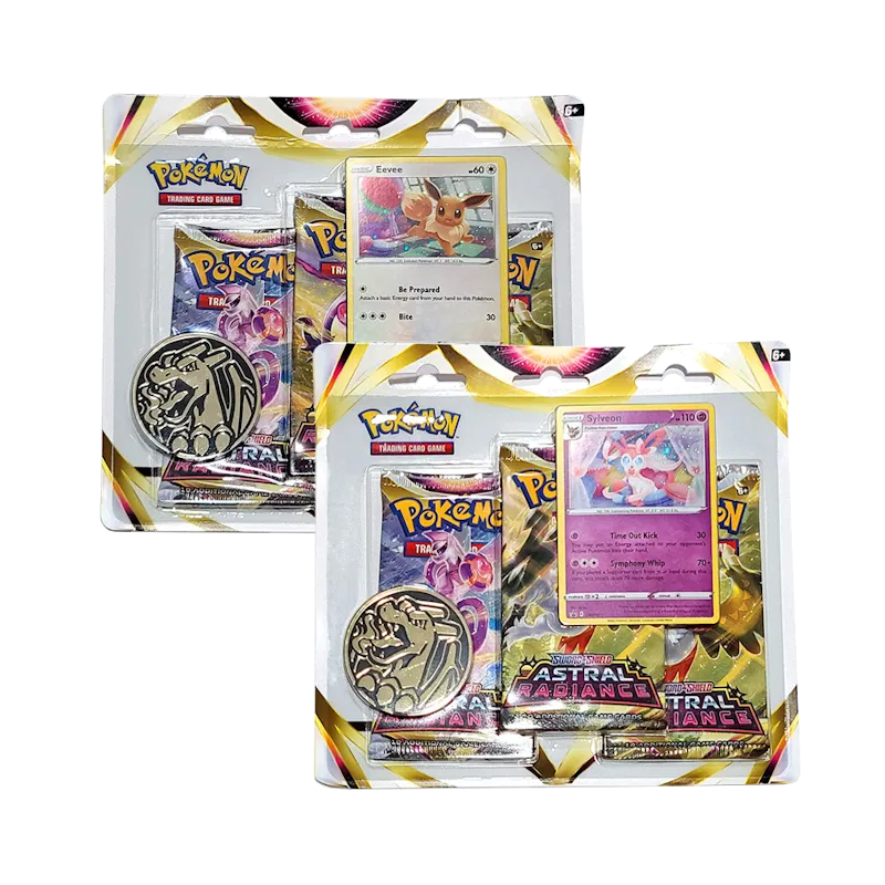 POK TCG: Sword & Shield 10: Astral Radiance - 3Pack Blister