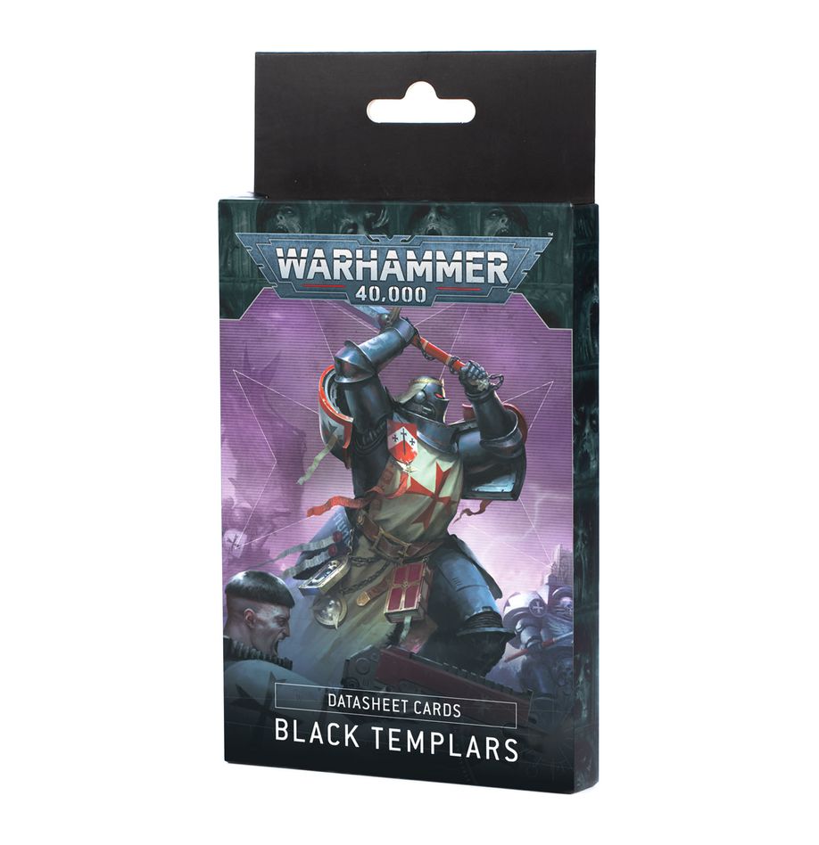 WH 40K: Black Templars - Datasheet Cards