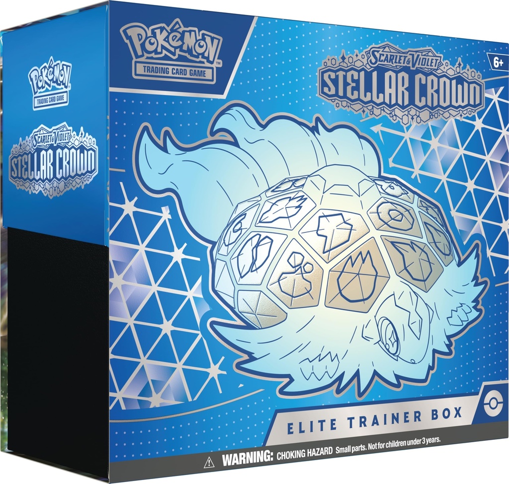 POK TCG: Scarlet & Violet Stellar Crown (SV07) Elite Trainer Box