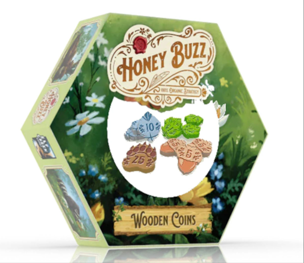 Honey Buzz - Wooden Coins