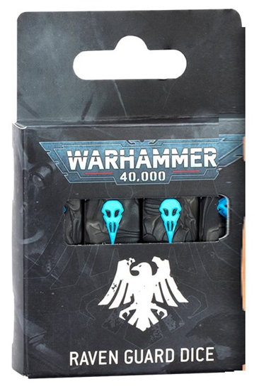 WH 40K: Raven Guard - Dice Set