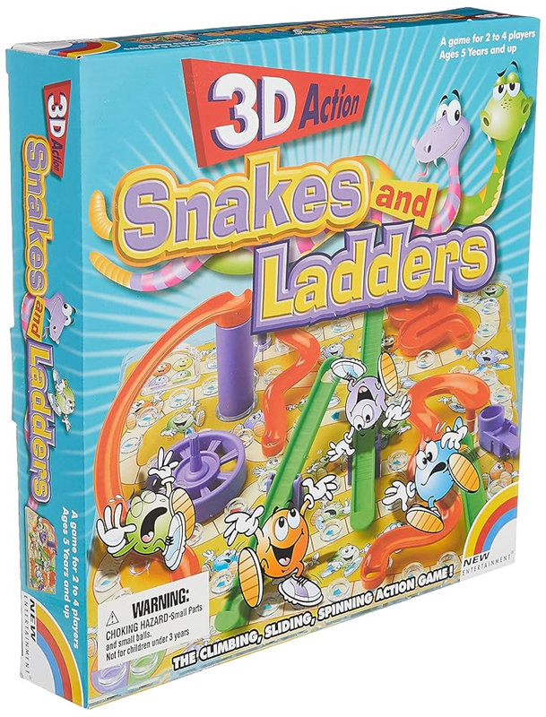 3D Snakes & Ladders