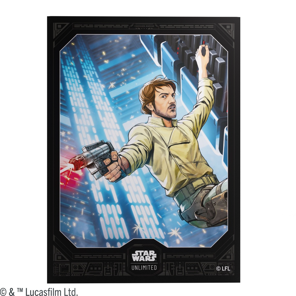 Sleeves: Star Wars: Unlimited - Premium - Cassian Andor
