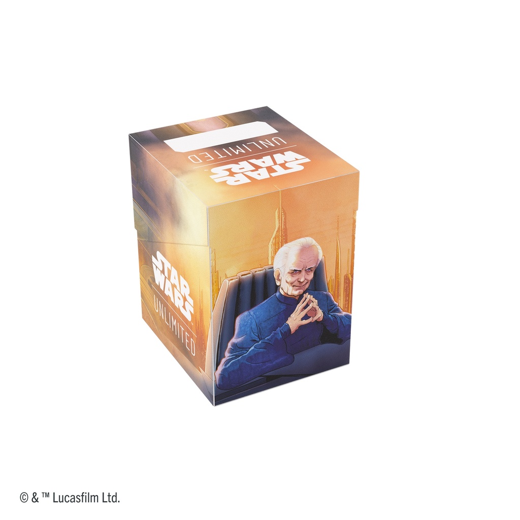 Deck Box: Star Wars: Unlimited Soft Crate - Palpatine/Padme Amidala