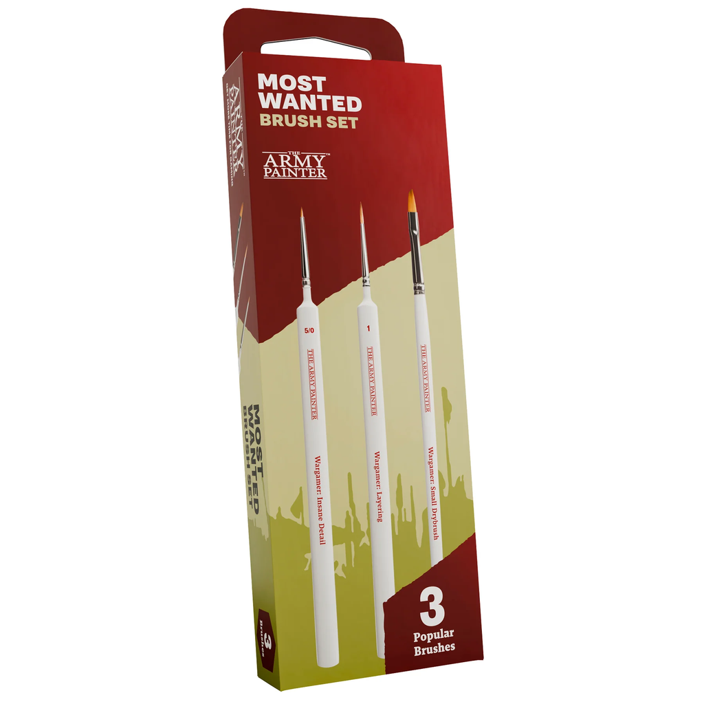 The Army Painter - Most Wanted Brush Set