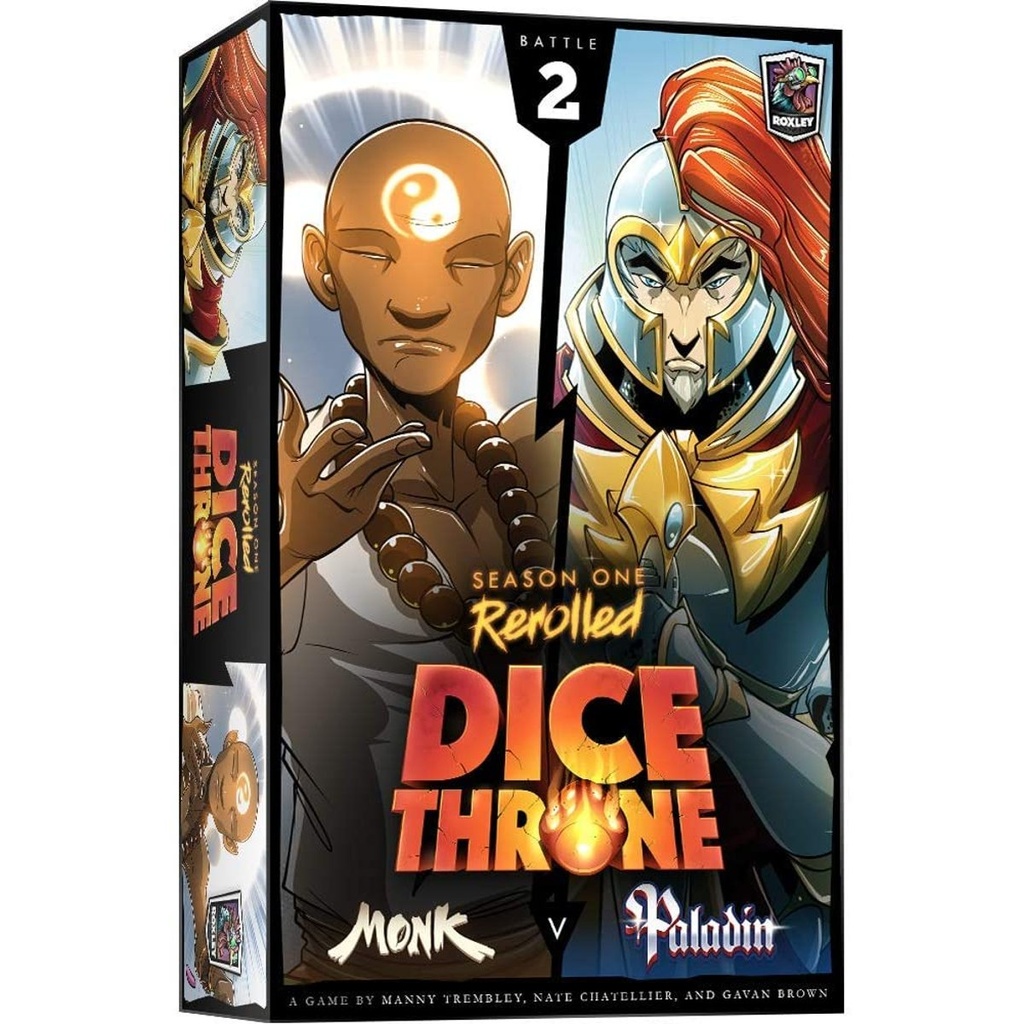 Dice Throne: Season 01 - Monk vs. Paladin
