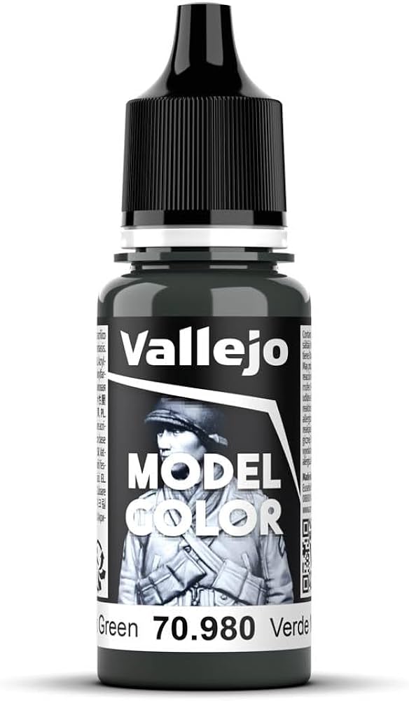 70.980 Vallejo Model Color Black Green 17ml