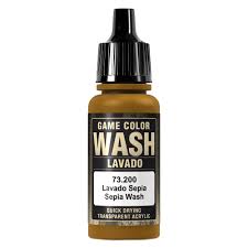 73.200 Vallejo Game Color Wash Sepia 17ml