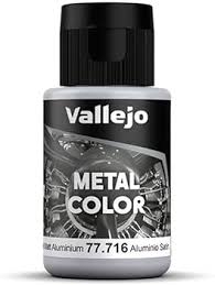 77.716 Vallejo Metal Color Semi Mate Aluminium 32ml