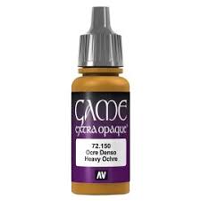 72.150 Vallejo Game Color Extra Opaque Heavy Ochre 17ml