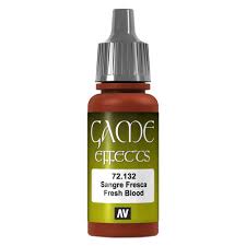 72.132 Vallejo Game Effects Fresh Blood 17ml