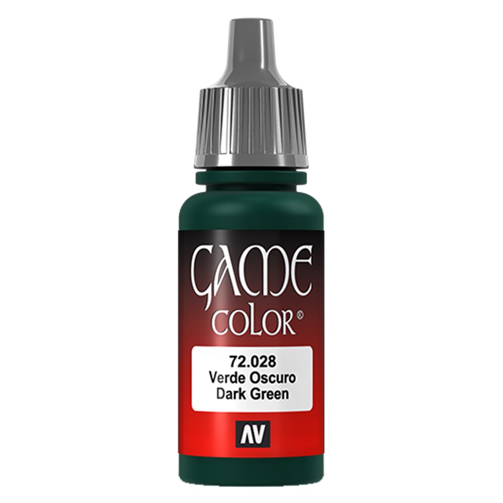 72.028 Vallejo Game Color Dark Green 17ml