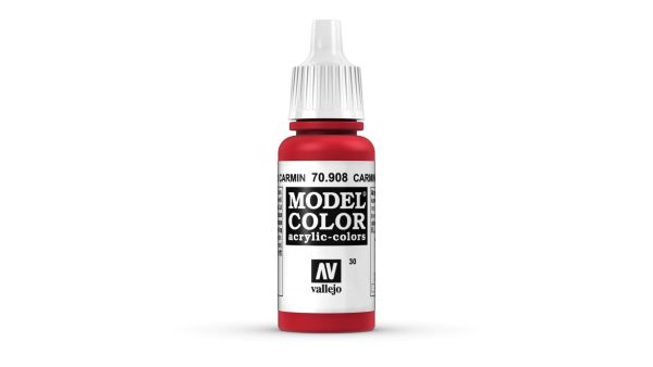 70.908 Vallejo Model Color Carmine Red 17ml