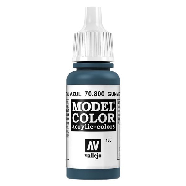 70.800 Vallejo Model Color Gunmetal Blue 17ml
