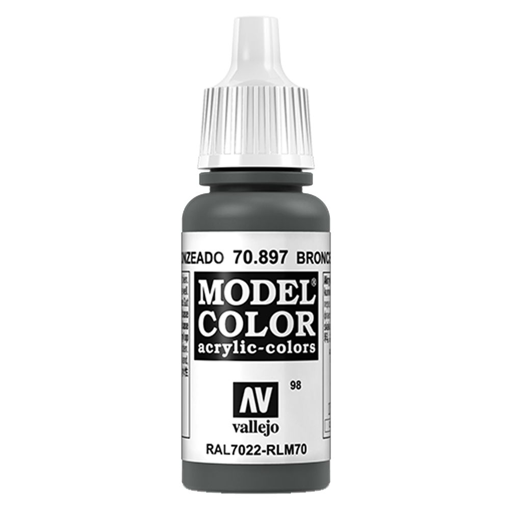 70.897 Vallejo Model Color Bronze Green 17ml
