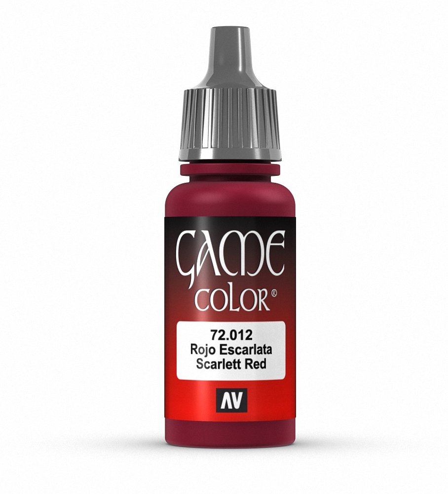 72.012 Vallejo Game Color Scarlett Red 17ml