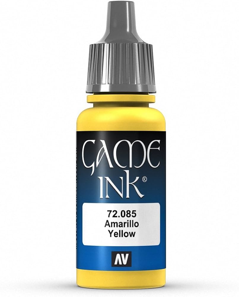 72.085 Vallejo Game Color Yellow Ink 17ml