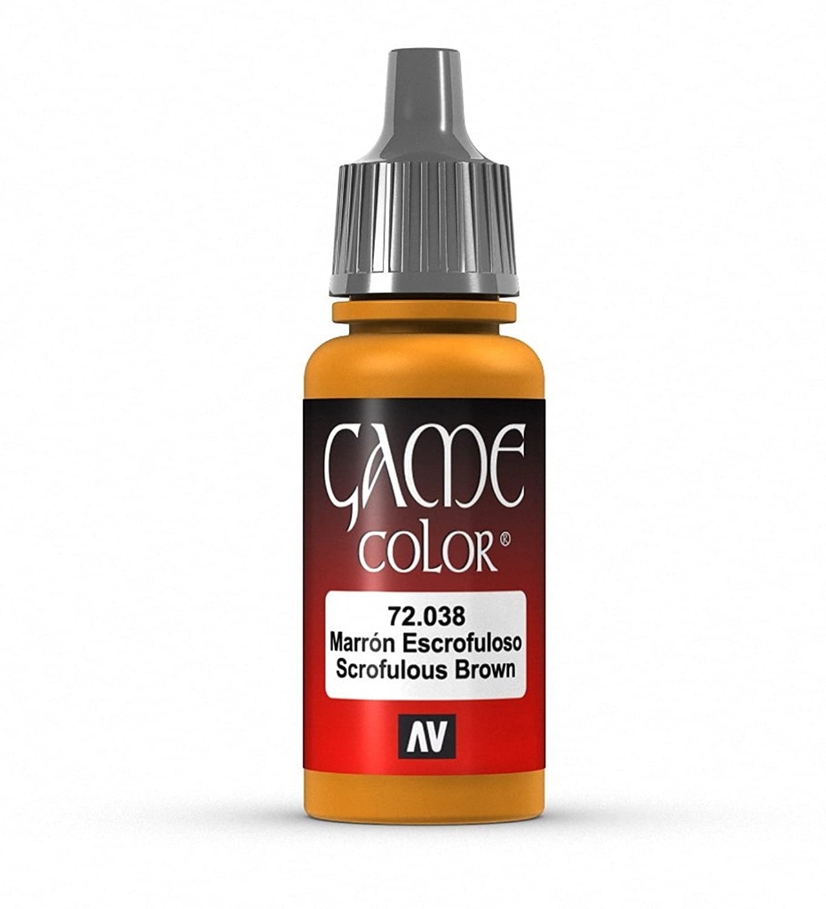 72.038 Vallejo Game Color Scrofulous Brown 17ml