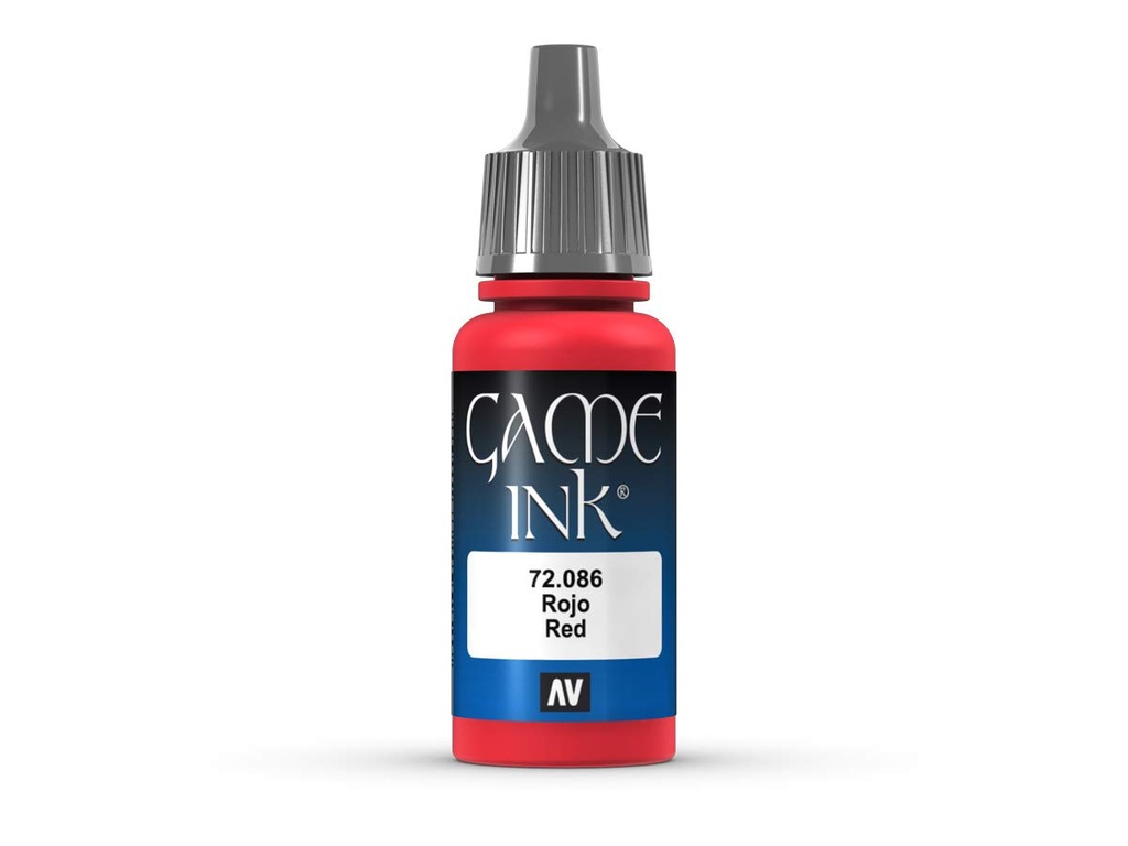 72.086 Vallejo Game Color Red Ink 17ml