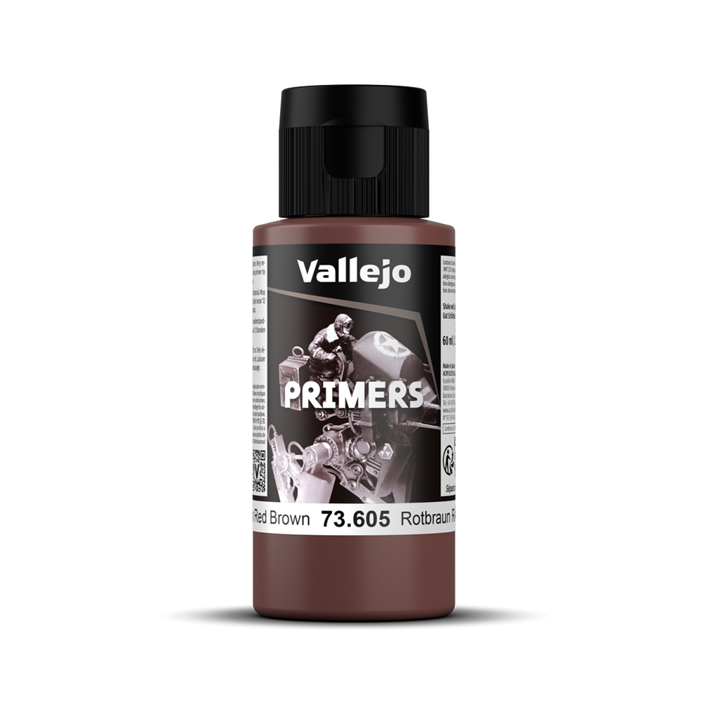 73.605 Vallejo Surface Primer German Red Brown 60ml