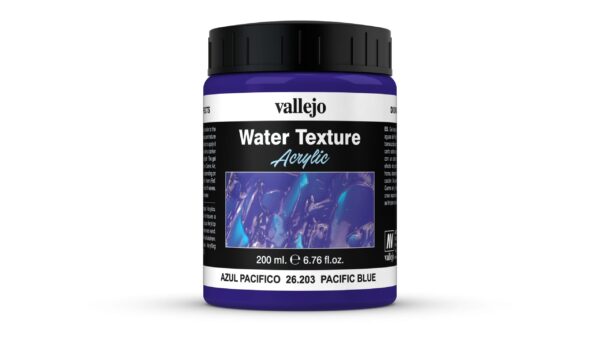 26.203 Vallejo Water Texture Pacific Blue 200ml