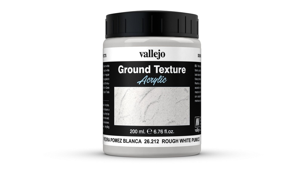 26.212 Vallejo Ground Texture Rough White Pumice 200ml