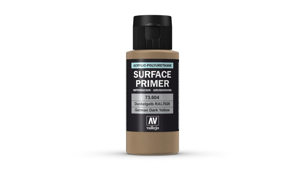 73.604 Vallejo Surface Primer German Dark Yellow 60ml