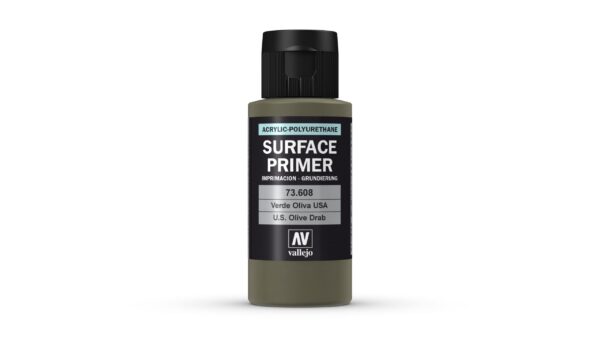 73.608 Vallejo Surface Primer Us Olive Drab 60ml