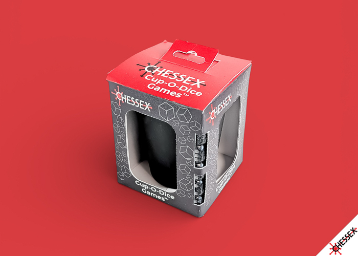 Dice: Chessex - Cup of Dice Games - Black