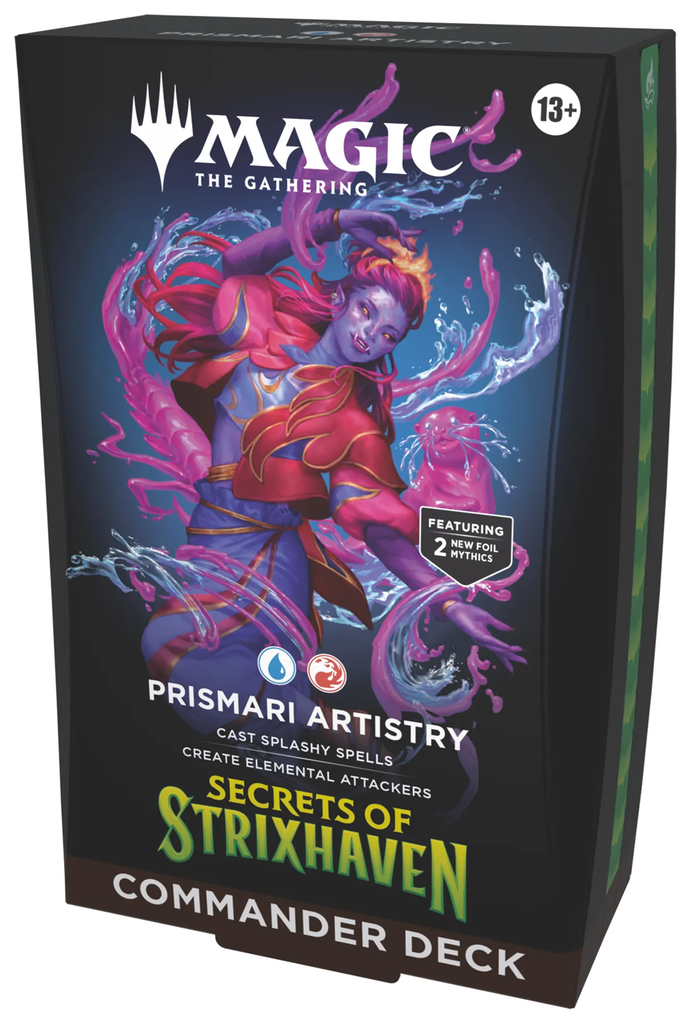 MTG: Secrets of Strixhaven - Commander Deck - Prismari Artistry (Blue/Red)