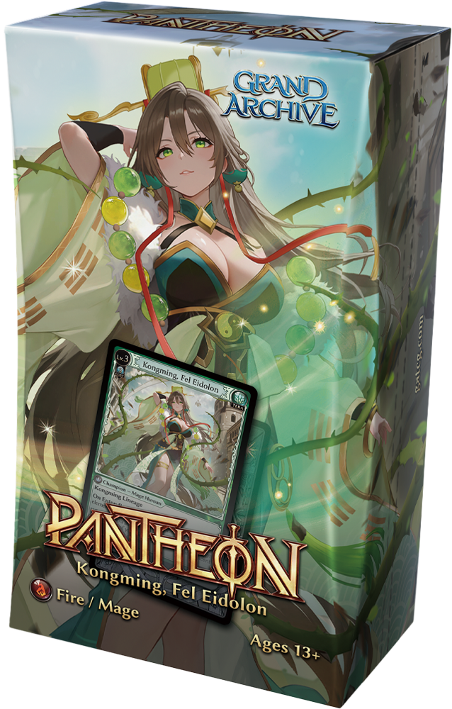 Grand Archive TCG: Radiant Origins - Kongming, Fel Eidolon [Pantheon Deck] 