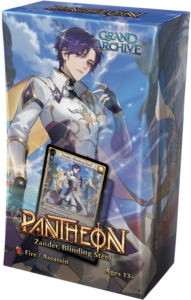 Grand Archive TCG: Radiant Origins - Zander, Blinding Steel [Pantheon Deck] 
